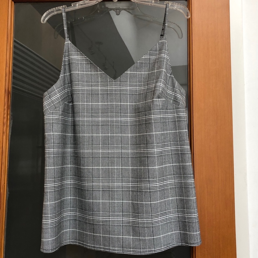 NWT Banana Republic Plaid Camisole